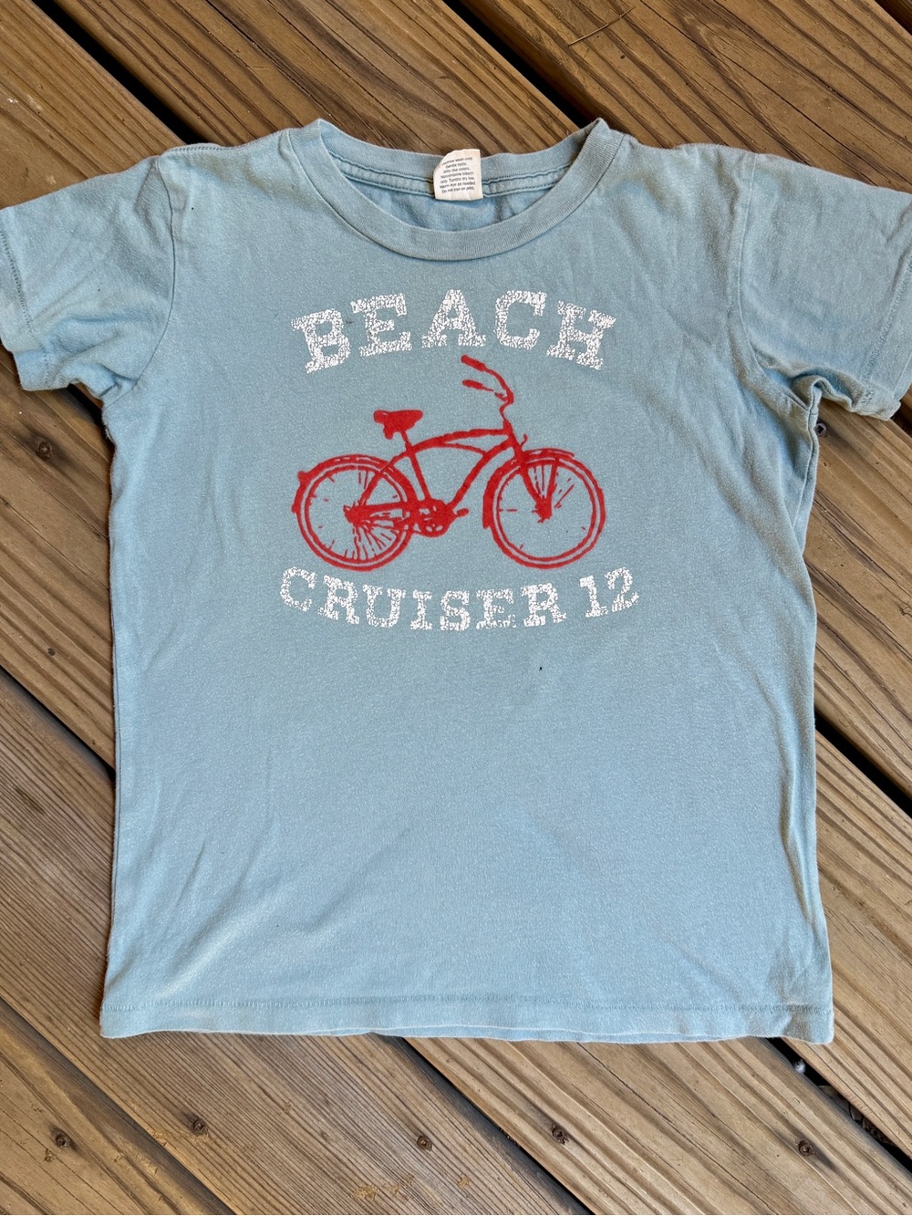 Crewcuts Beach Cruiser 12 Vintage Graphic T-Shirt Blue Size 6/7